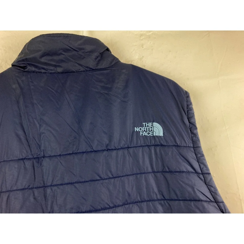 The North Face Thermoball Eco Vest Mens XXL Navy Blue Quilted Puffer